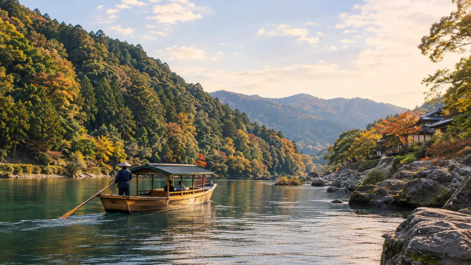Hozugawa River Boat Ride
